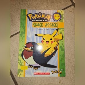 Pokemon Advanced Scholastic Book - Snack Attack - Terry West - 2003